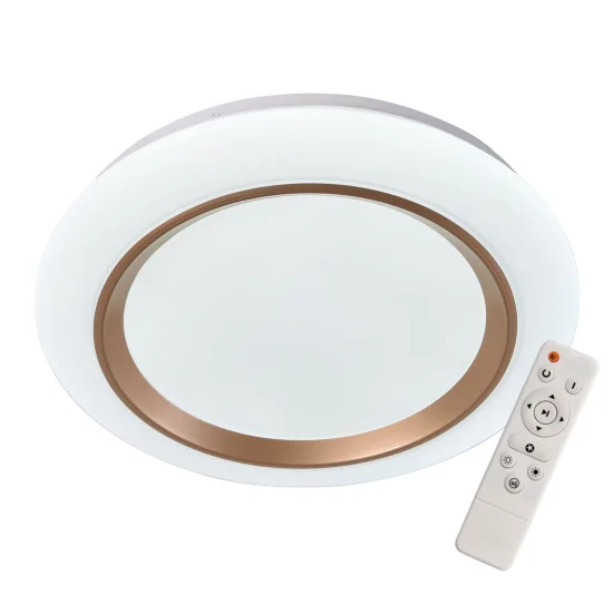 PLAFÓN DE TECHO LED AVENUE 58W REGULABLE BRONCE 2