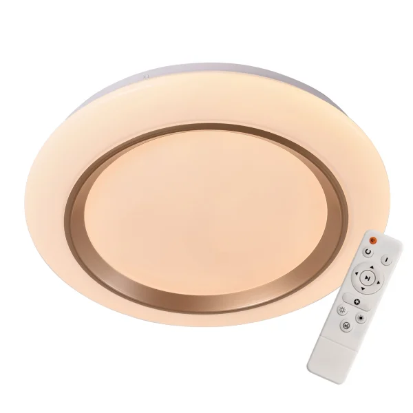 PLAFÓN DE TECHO LED AVENUE 58W REGULABLE BRONCE