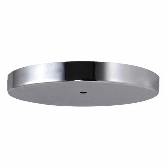 BASE REDONDA GRANDE ACERO CROMADO Ø 30CM