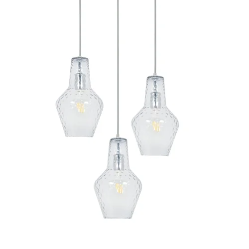 LÁMPARA DE TECHO 3 LUCES Ø 43 CM CROMO MAVERICK