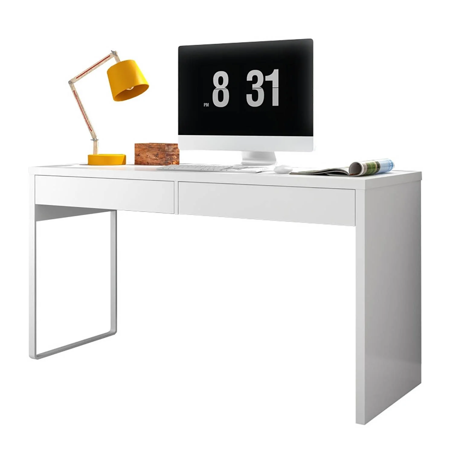Mesa De Escritorio Cardiff | Tienda muebles Lúzete |Mueble Kit