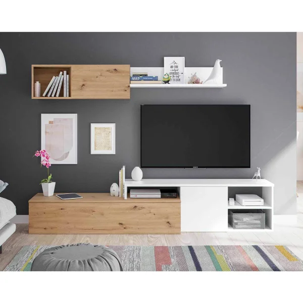 Composición Salón De 220 Cm Abelia | muebles Lúzete | Mueble