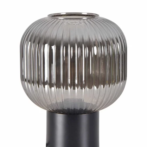 LÁMPARA DE MESA TULIPA FUMÉ Ø20 E27 SHELBY LÁMPARA DE MESA TULIPA FUMÉ Ø20 E27 SHELBY