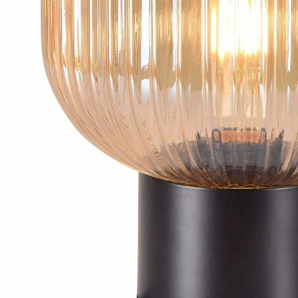 LÁMPARA DE MESA TULIPA ÁMBAR Ø20 E27 SHELBY