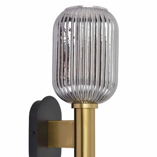 APLIQUE DE PARED TULIPA FUMÉ Ø19 E27 SHELBY APLIQUE DE PARED TULIPA FUMÉ Ø19 E27 SHELBY