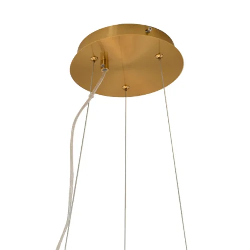 LÁMPARA DE TECHO 11 LUCES HIERRO DORADO NICOLETTA