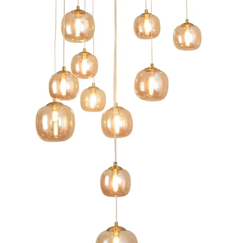 LÁMPARA DE TECHO 16 LUCES HIERRO NEGRO/PAVÓN NICOLETTA LÁMPARA DE TECHO 16 LUCES HIERRO NEGRO/PAVÓN NICOLETTA