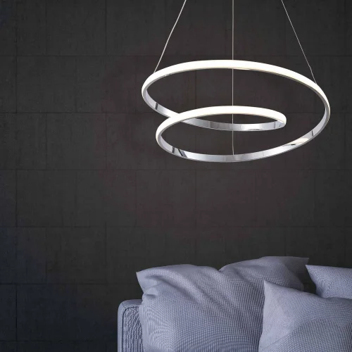 LÁMPARA DE TECHO LED GAEL 49W 4000K CROMO LÁMPARA DE TECHO LED GAEL 49W 4000K CROMO