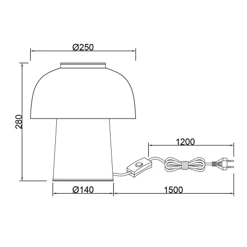 LÁMPARA DE MESA PORTOBELLO LÁMPARA DE MESA PORTOBELLO