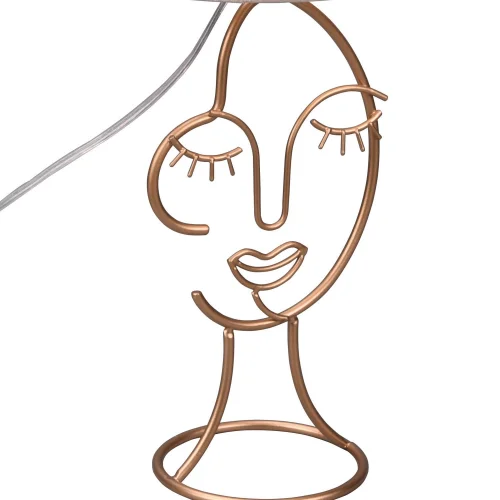 LÁMPARA DE MESA DE METAL PANTALLA BEIGE LAURA LÁMPARA DE MESA DE METAL PANTALLA BEIGE LAURA