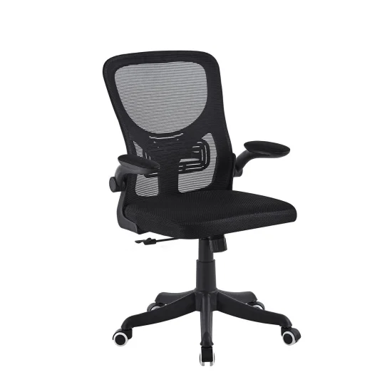 SILLA DE ESCRITORIO CON RUEDAS NEGRA AVENTURINA