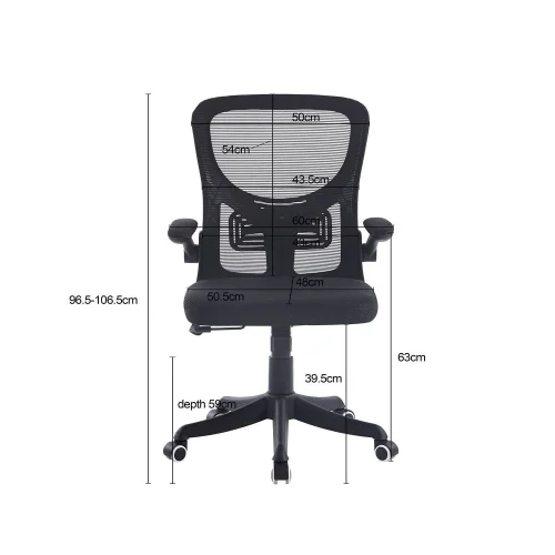 SILLA DE ESCRITORIO CON RUEDAS NEGRA AVENTURINA SILLA DE ESCRITORIO CON RUEDAS NEGRA AVENTURINA