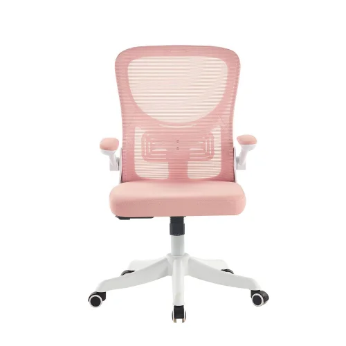 SILLA DE ESCRITORIO CON RUEDAS ROSA AVENTURINA