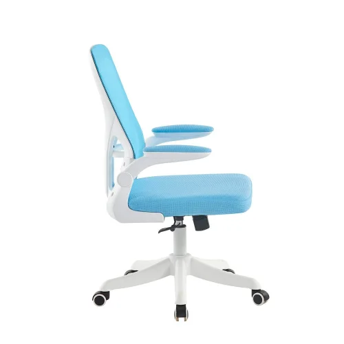 SILLA DE ESCRITORIO CON RUEDAS AZUL AVENTURINA