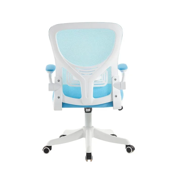 SILLA DE ESCRITORIO CON RUEDAS AZUL AVENTURINA