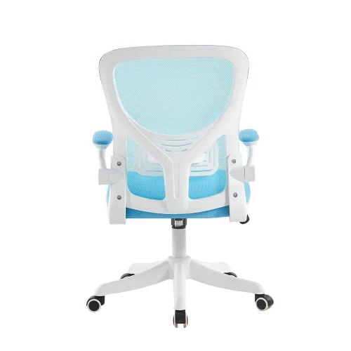 SILLA DE ESCRITORIO CON RUEDAS AZUL AVENTURINA
