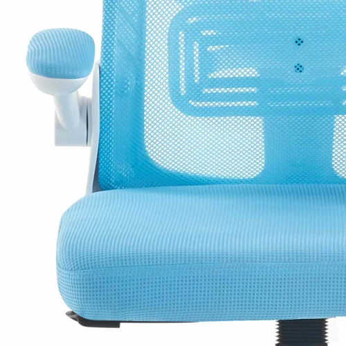 SILLA DE ESCRITORIO CON RUEDAS AZUL AVENTURINA