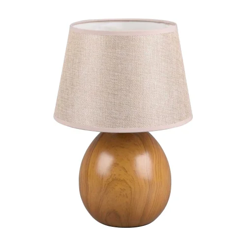 LÁMPARA DE MESA SPLENDOUR 24CM IMITACIÓN MADERA