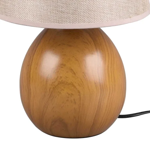 LÁMPARA DE MESA SPLENDOUR 24CM IMITACIÓN MADERA