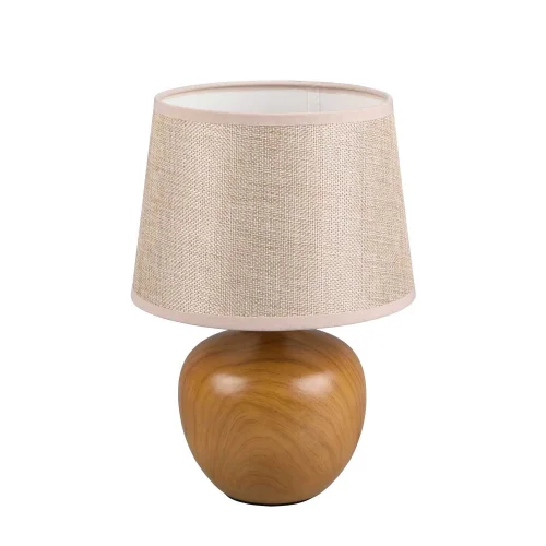 LÁMPARA DE MESA SPLENDOUR 18CM IMITACIÓN MADERA