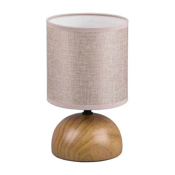 LÁMPARA DE MESA JOEL IMITACIÓN MADERA