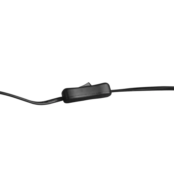 LÁMPARA DE MESA SIGRID Ø 12CM MADERA NATURAL PANTALLA NEGRA LÁMPARA DE MESA SIGRID Ø 12CM MADERA NATURAL PANTALLA NEGRA