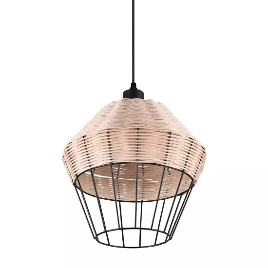 LÁMPARA DE TECHO RATTAN NATURAL Ø 30 CM GALADRIEL 2