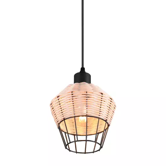 LÁMPARA DE TECHO RATTAN NATURAL Ø 17 CM GALADRIEL