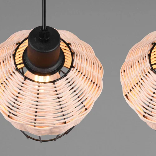 LÁMPARA DE TECHO 4 LUCES RATTAN NATURAL GALADRIEL LÁMPARA DE TECHO 4 LUCES RATTAN NATURAL GALADRIEL