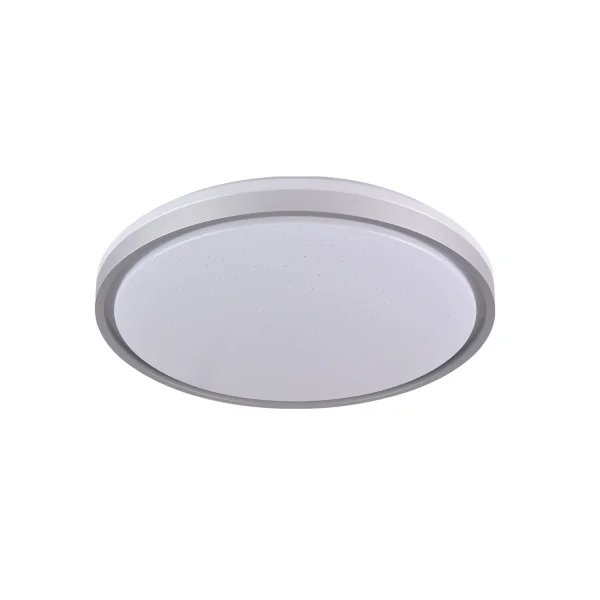 PLAFÓN LED 38W PW LED REGULABLE BLANCO PLATA CIRCULAR TELLUS
