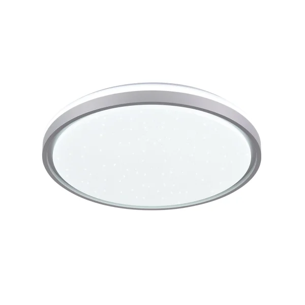PLAFÓN LED 38W PW LED REGULABLE BLANCO PLATA CIRCULAR TELLUS