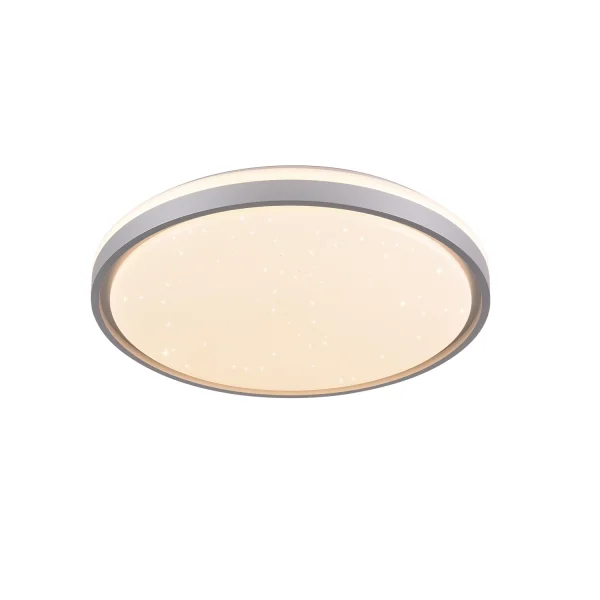 PLAFÓN LED 38W PW LED REGULABLE BLANCO PLATA CIRCULAR TELLUS