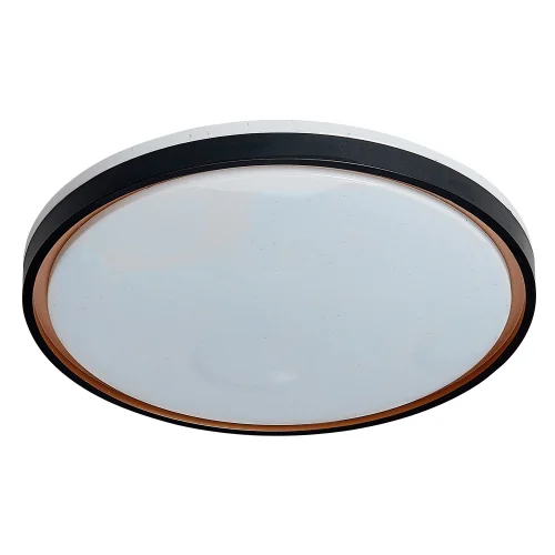 PLAFÓN LED 58W PW LED REGULABLE NEGRO ORO CIRCULAR TELLUS