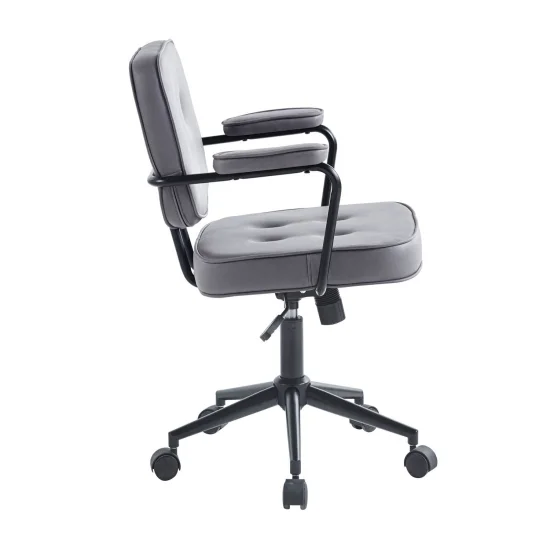 SILLA DE ESCRITORIO CON RUEDAS ANTRACITA DELTA 2