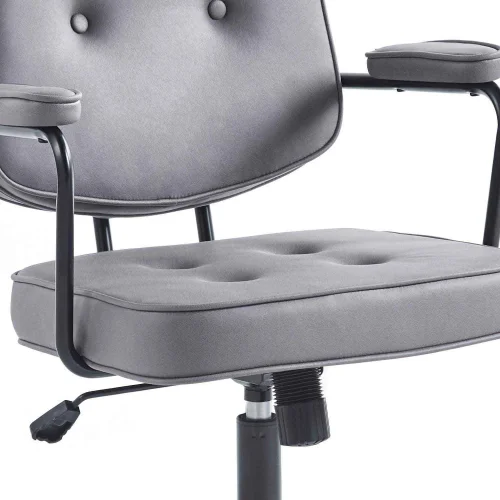 SILLA DE ESCRITORIO CON RUEDAS ANTRACITA DELTA