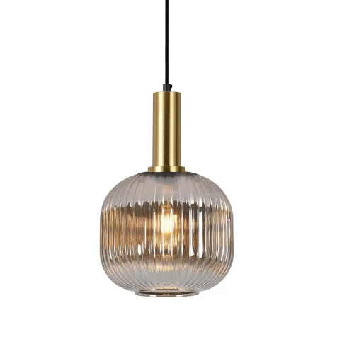 LÁMPARA DE TECHO 1 LUZ TULIPA FUMÉ Ø20 E27 SHELBY