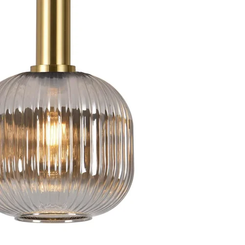 LÁMPARA DE TECHO 1 LUZ TULIPA FUMÉ Ø20 E27 SHELBY