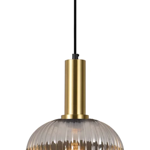 LÁMPARA DE TECHO 1 LUZ TULIPA FUMÉ Ø20 E27 SHELBY