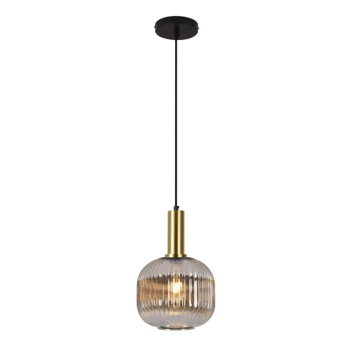 LÁMPARA DE TECHO 1 LUZ TULIPA FUMÉ Ø20 E27 SHELBY