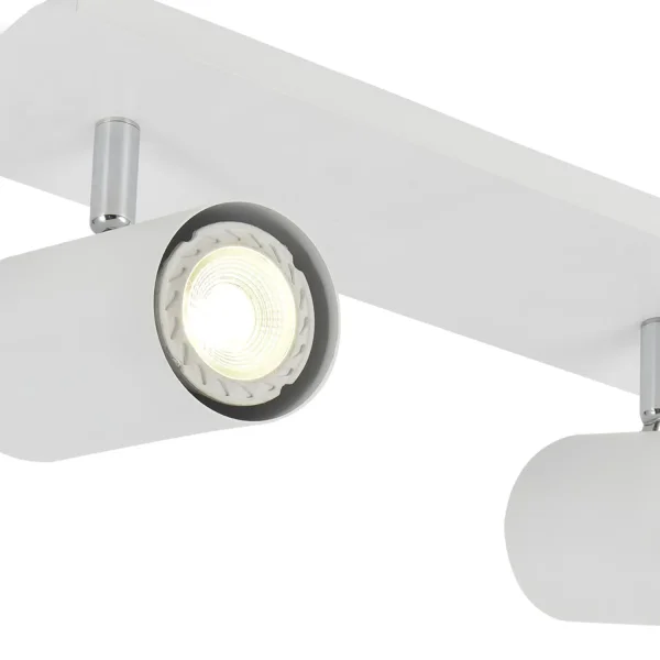 FOCO 2 LUCES BLANCO GU10 ADARA