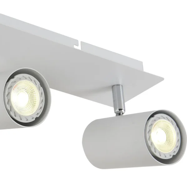 FOCO 3 LUCES BLANCO GU10 ADARA