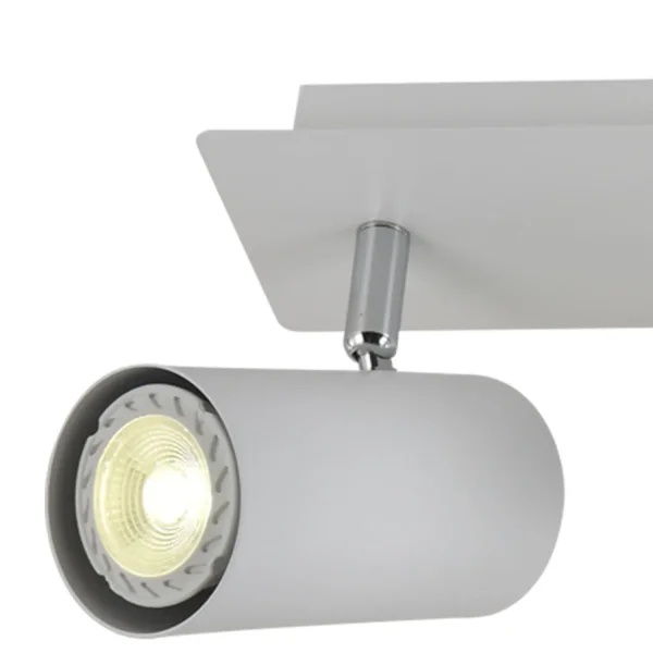 FOCO 3 LUCES BLANCO GU10 ADARA