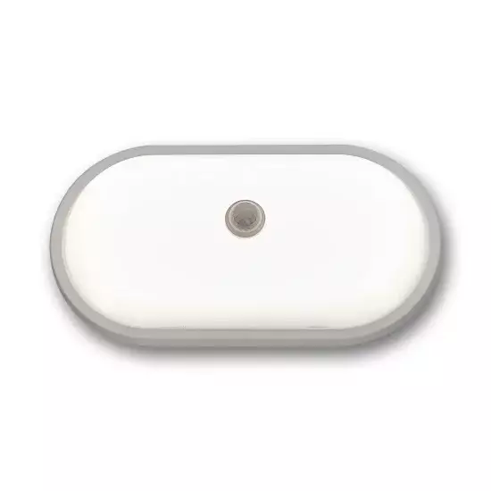 APLIQUE EXTERIOR LED 20 W 4000K OVAL IP65 CON SENSOR CAMELIA