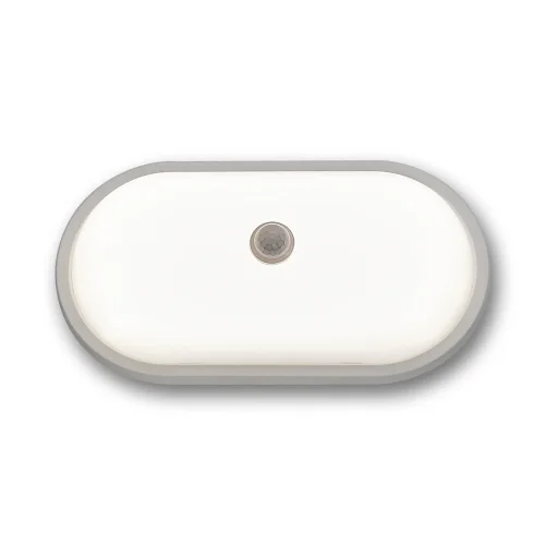 APLIQUE EXTERIOR LED 20 W 4000K OVAL IP65 CON SENSOR CAMELIA