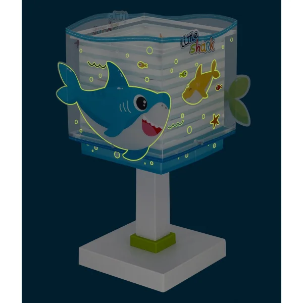 LÁMPARA DE MESA INFANTIL LITTLE SHARK E14