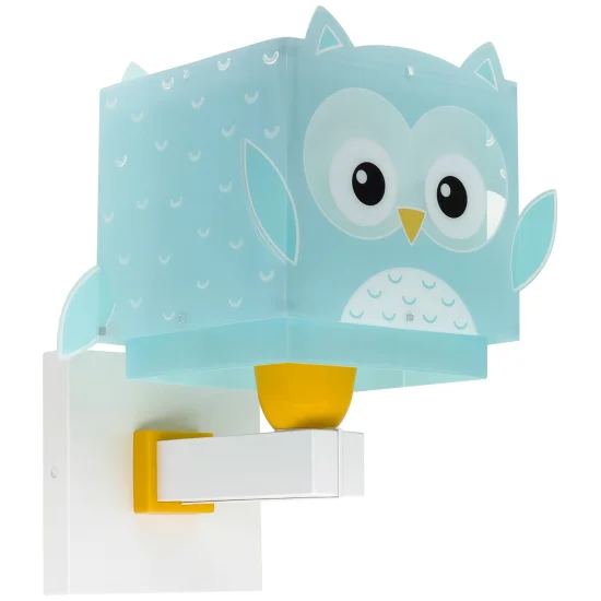 APLIQUE DE PARED INFANTIL LITTLE OWL E27 2