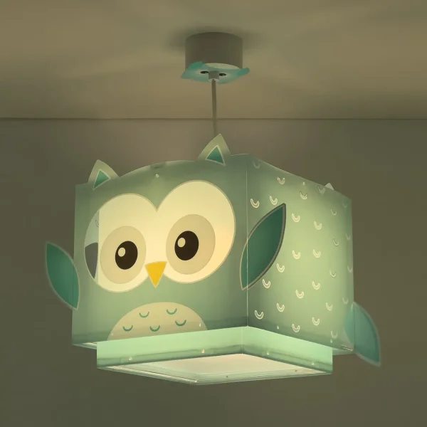 LÁMPARA COLGANTE INFANTIL LITTLE OWL E27