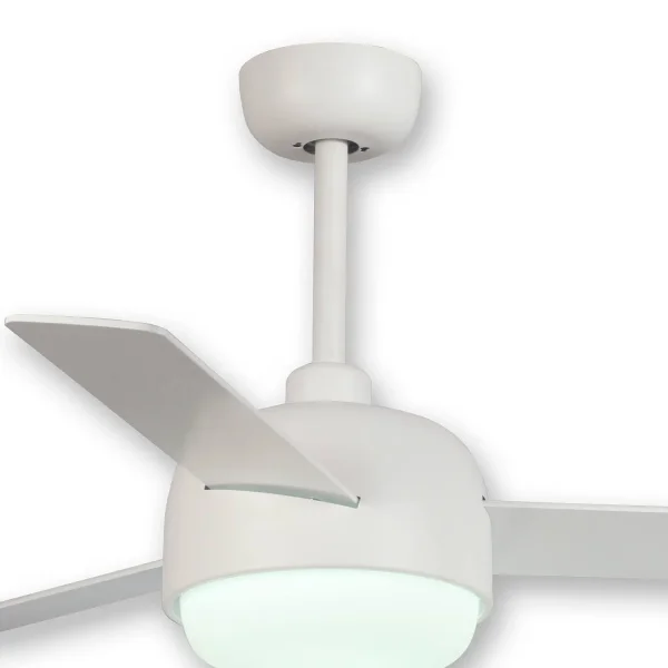 VENTILADOR DE TECHO LED 24 W REGULABLE BLANCO RIVERDALE