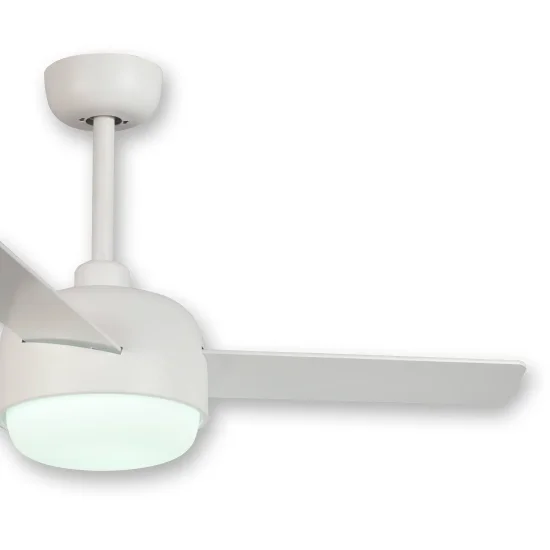 VENTILADOR DE TECHO LED 24 W REGULABLE BLANCO RIVERDALE 2