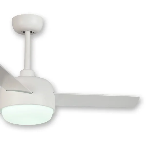 VENTILADOR DE TECHO LED 24 W REGULABLE BLANCO RIVERDALE